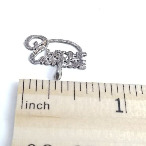 Vintage Sterling Silver Someone Special Pendant Charm, Small, Estate - Picture 5 of 6